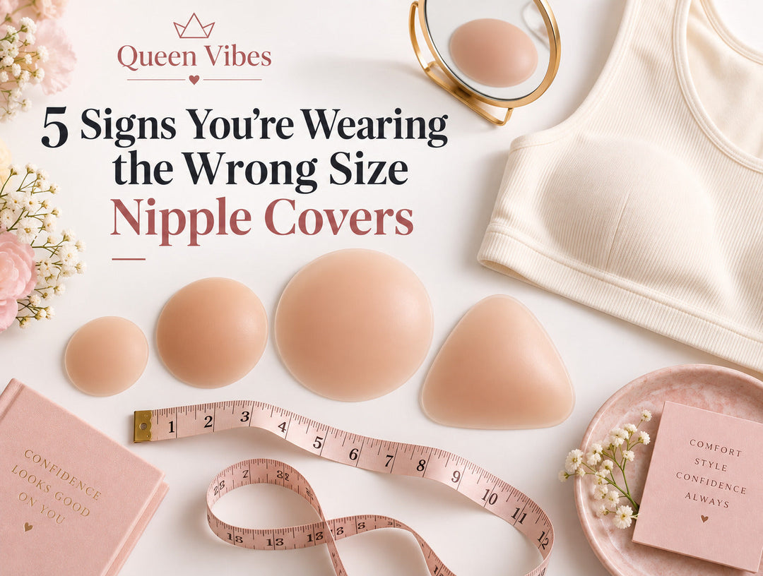signs you are wearing the wrong size nipple covers