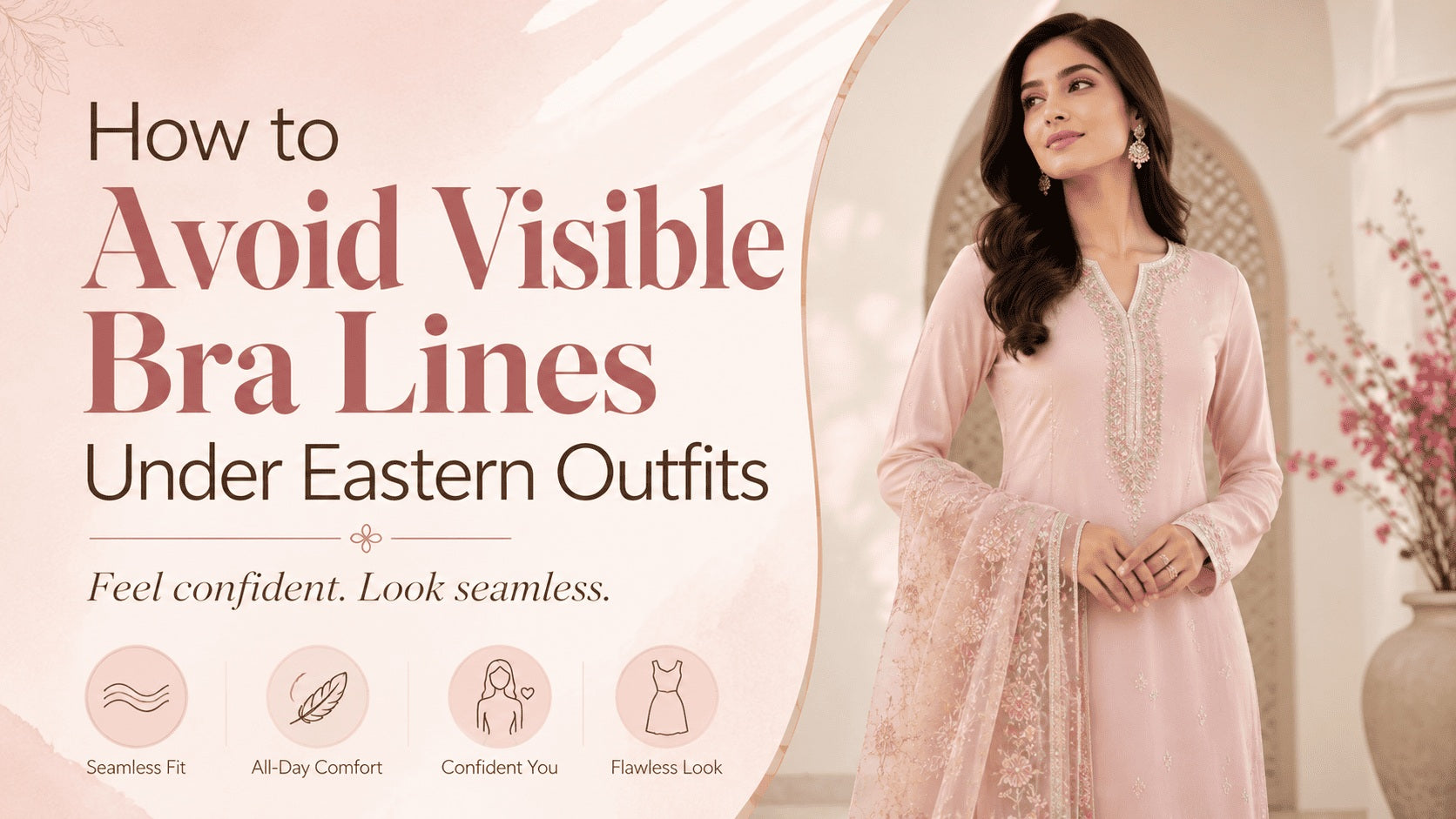 How to Avoid Visible Bra Lines Under Eastern Outfits