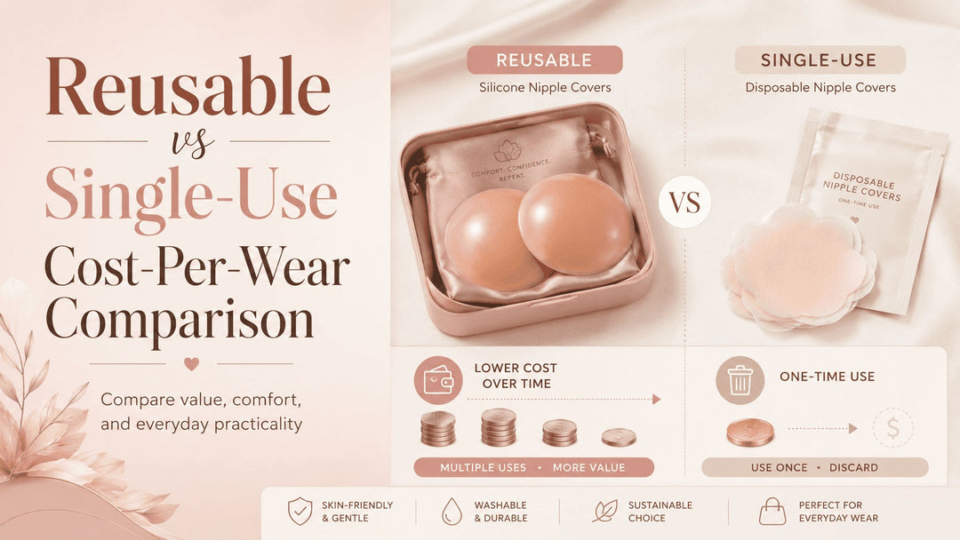 Reusable vs Single-Use Nipple Covers