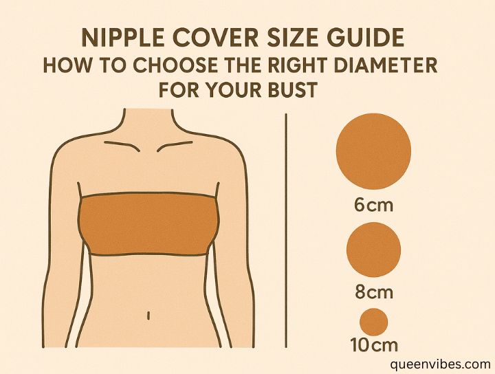 nipple cover size guide