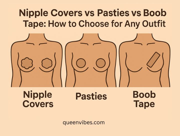 Nipple Covers vs Pasties vs Boob Tape