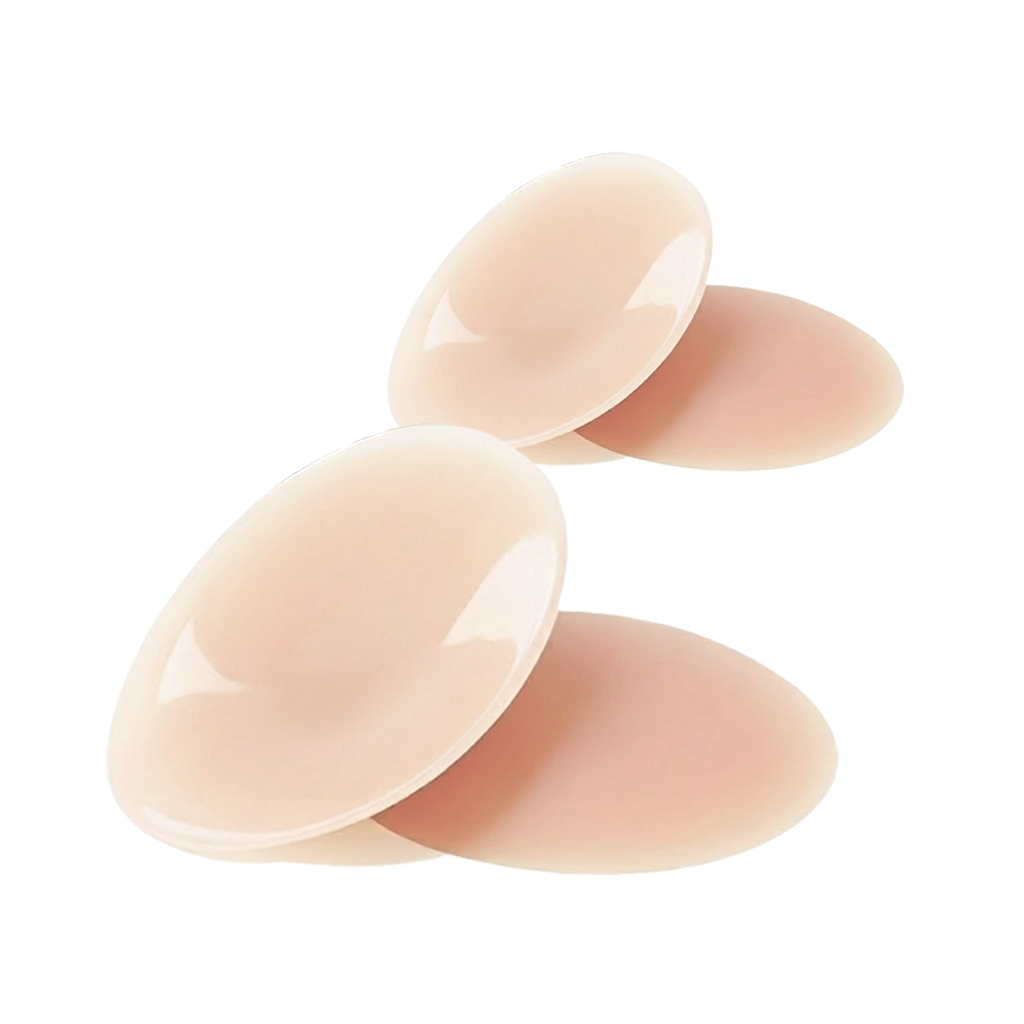 (2 Pairs) Sticky Silicone Nipple Pasties