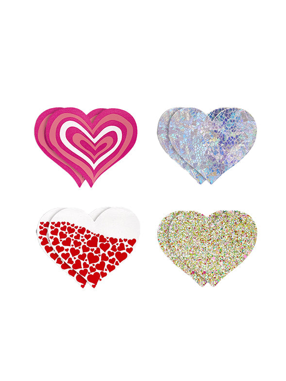 4 Heart Bundle Nipple Cover 