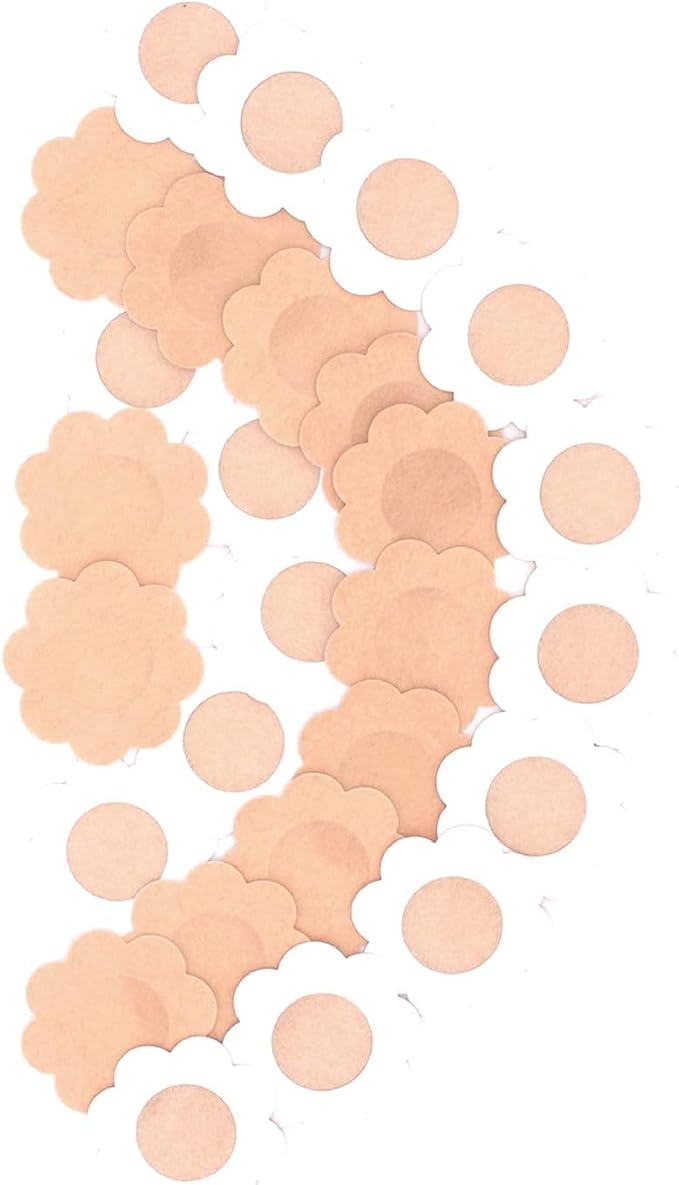 Queenvibes - 50 Pieces Disposable Non-Woven Pasties