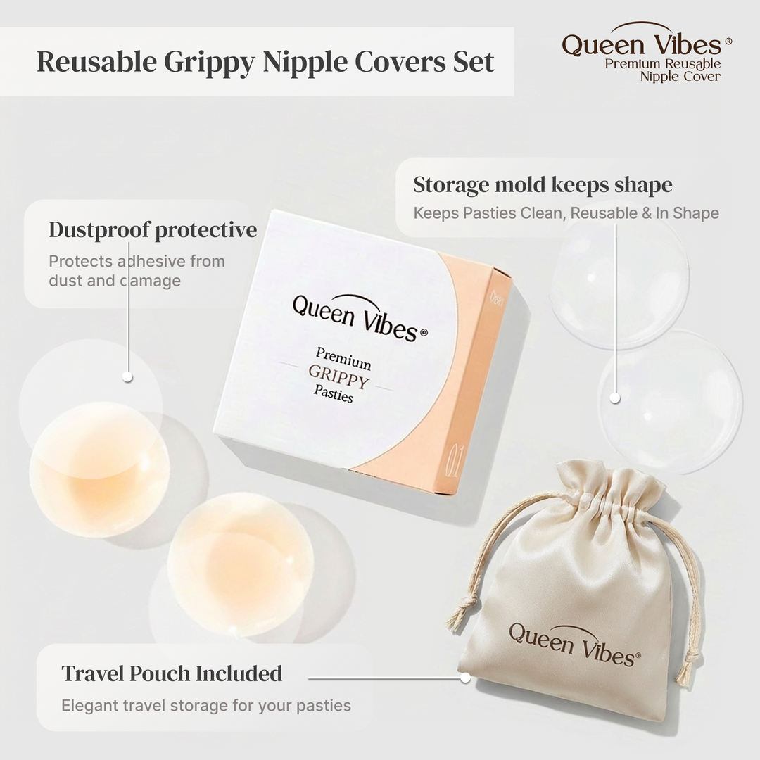 Premium Grippy Silicone Nipple Pasties