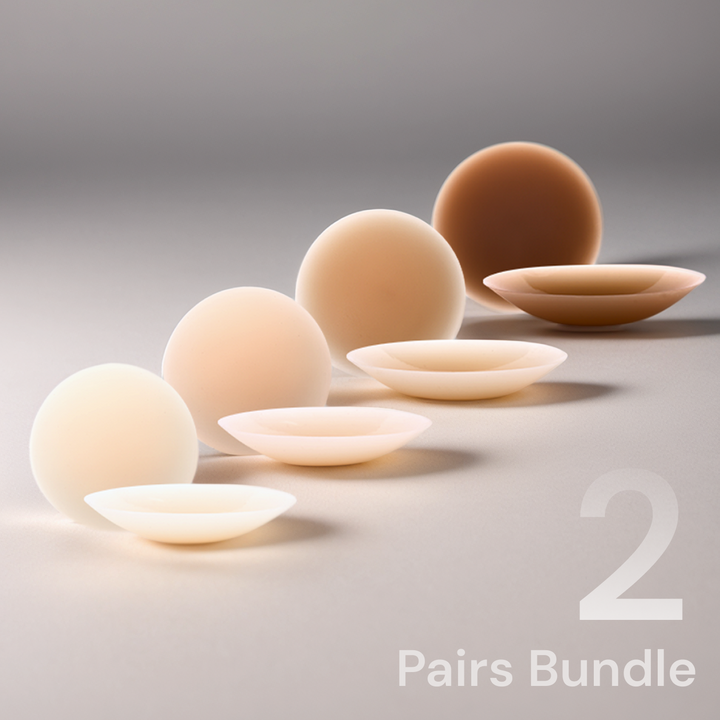 Queenvibes - 2 Pairs Reusable Silicon Skins
