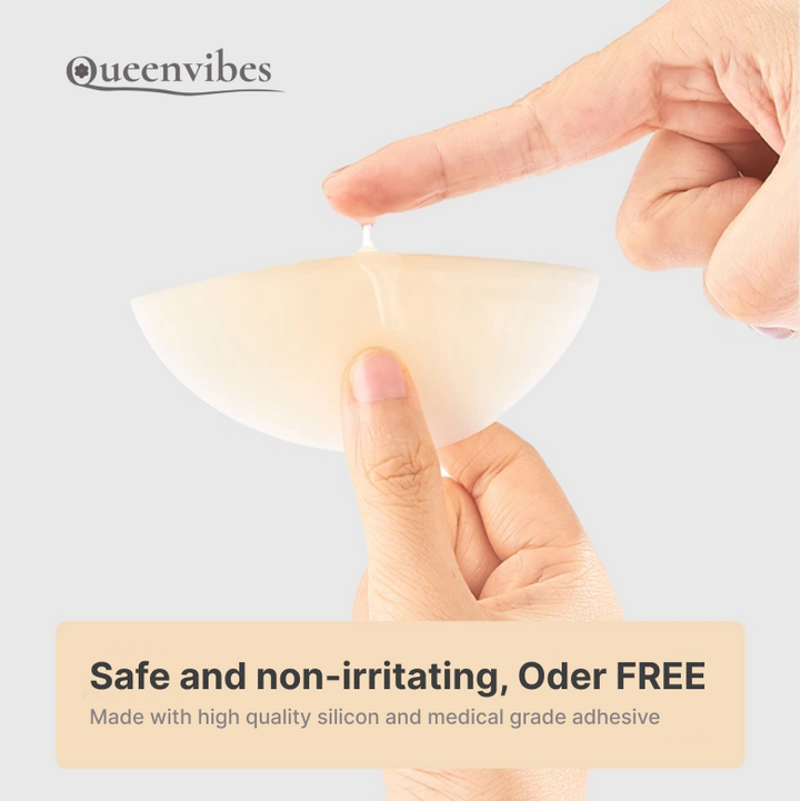 Queenvibes - 1 Pairs Reusable Silicon Skins