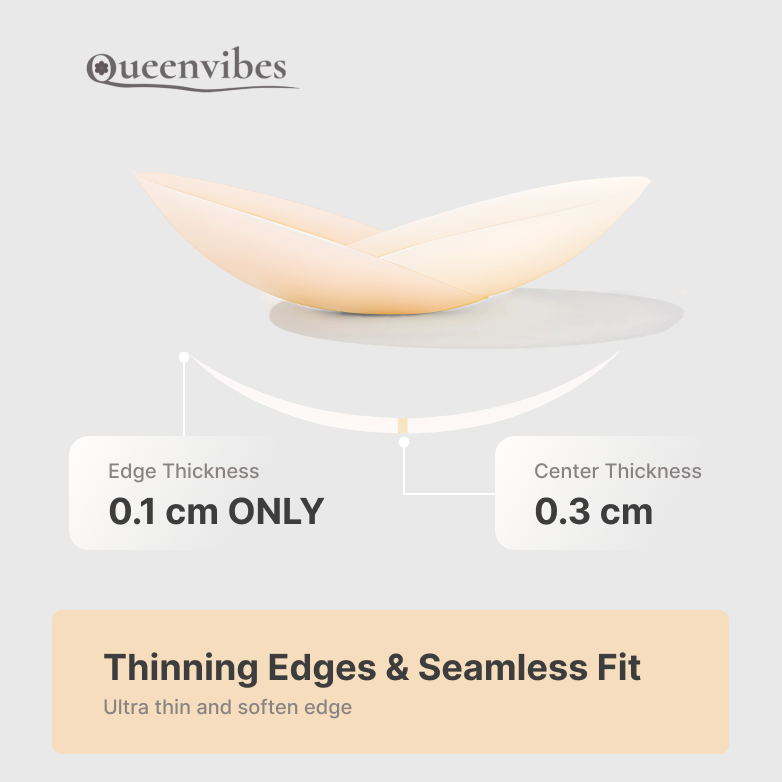 Queenvibes - 1 Pairs Reusable Silicon Skins