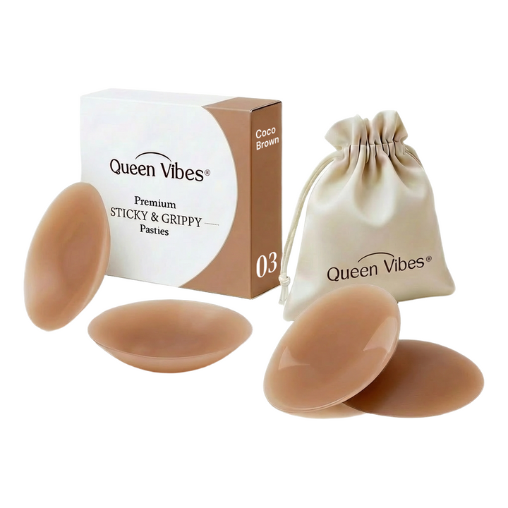 (Combo) Premium Sticky + Grippy Silicone Nipple Pasties