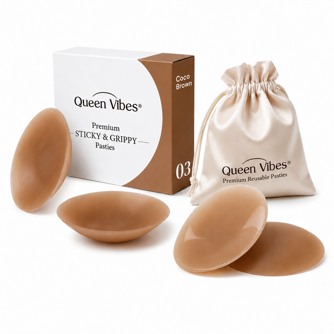 (Combo) Premium Sticky + Grippy Silicone Nipple Pasties