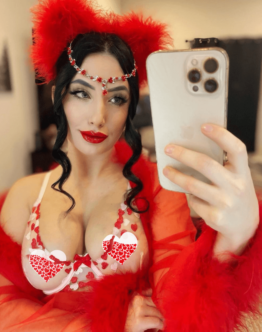 Half-Full Heart Nipple Cover Pasties - Outdoll