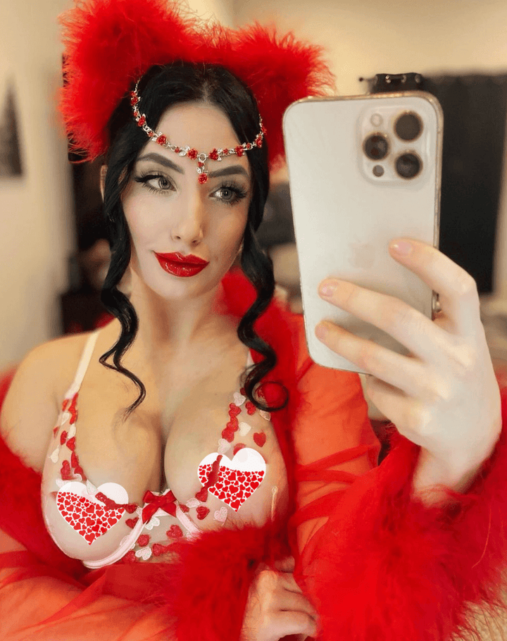 Half-Full Heart Nipple Cover Pasties - Outdoll