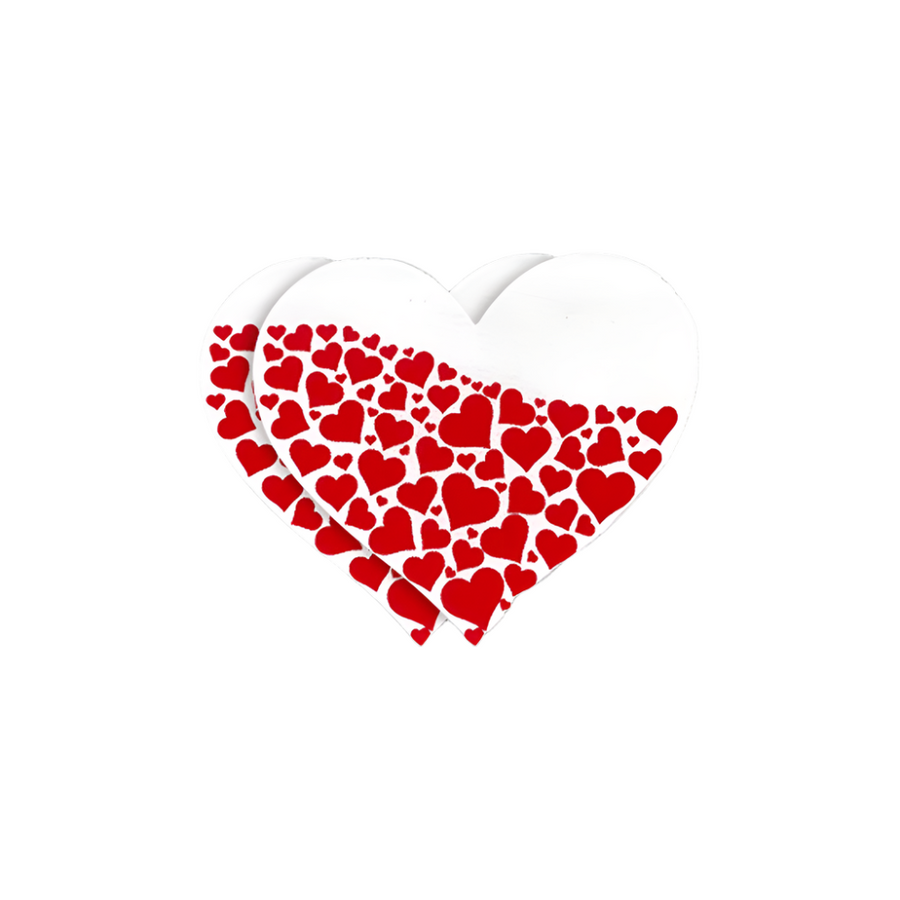 Half-Full Heart Nipple Cover Pasties - Outdoll
