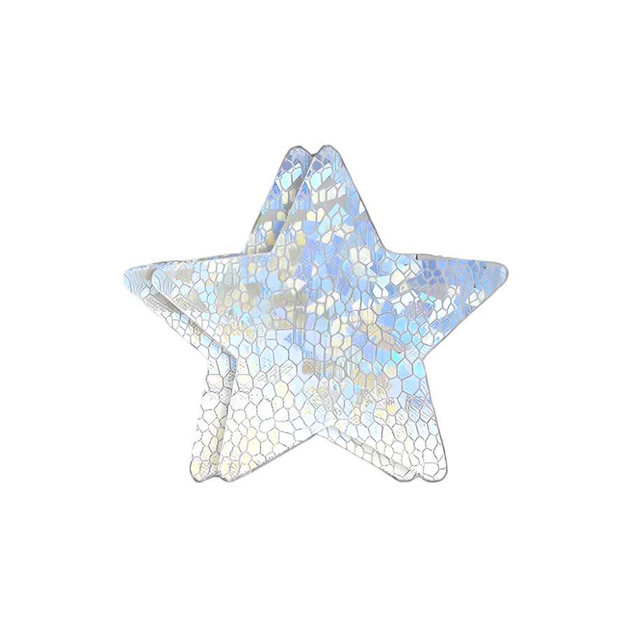Luminous Cracked Ice Galaxy Star Nipple Cover Pasties – Glow-in-the-Dark & Self-Adhesive - Outdoll