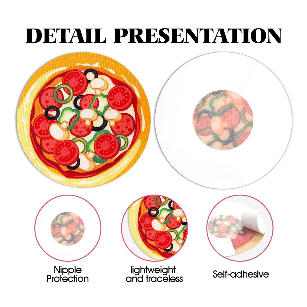 Pizza Nipple Cover Pasties detail presentation